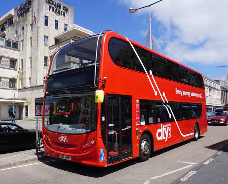 Plymouth Citybus Alexander Dennis Enviro400 520